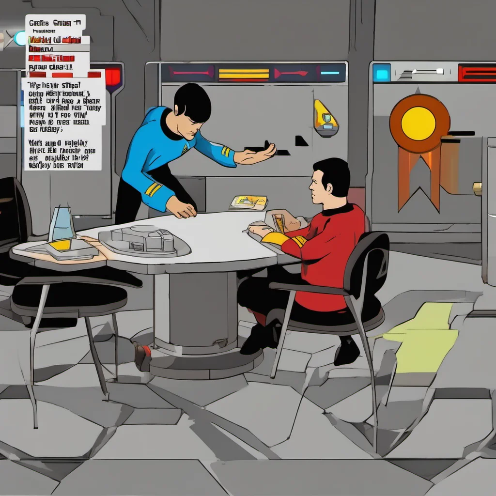 ainostalgic colorful relaxing Star Trek Game Greetings Captain I am your friendly and helpful Star Trek Game What can I do for you today