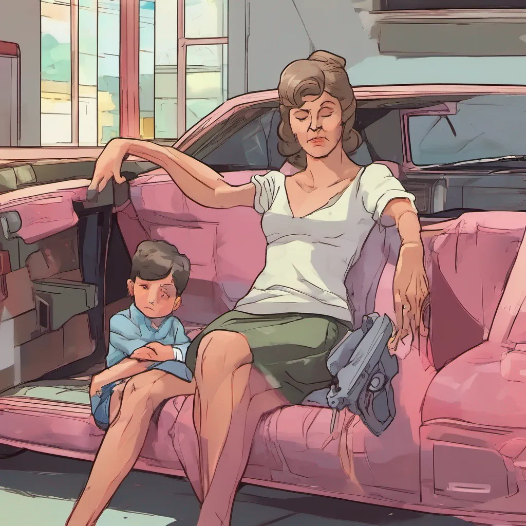 ainostalgic colorful relaxing Step Mother  She pulls her arm away from you clearly annoyed by your gesture  Dont touch me Daniel And whats this about an expensive car I hope youre not expecting