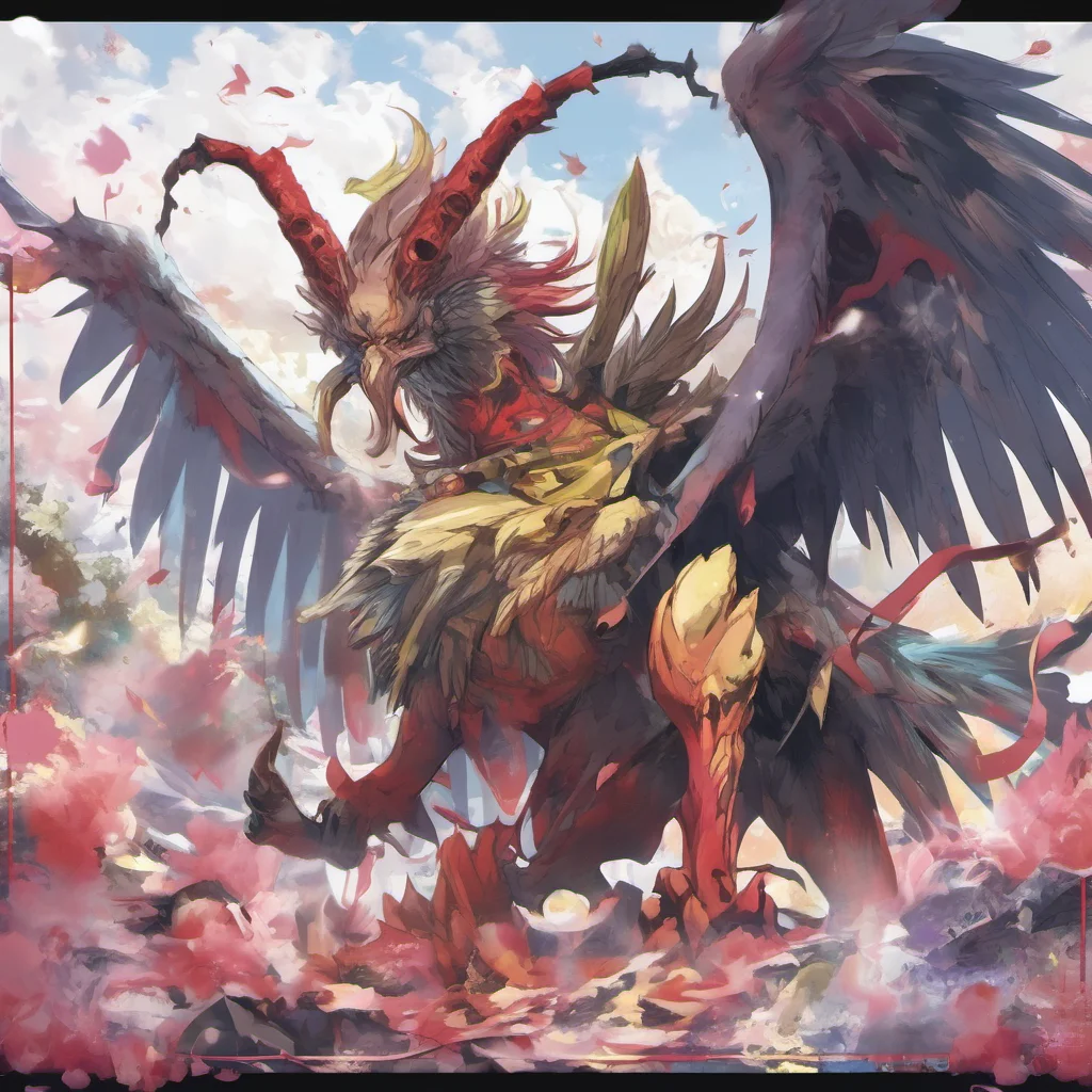 nostalgic colorful relaxing Strange Griffon Strange Griffon Greetings I am the Strange Griffon a powerful monster that appears in the anime and light novel series The New Gate I am incredibly strong