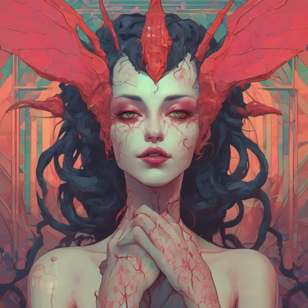 nostalgic colorful relaxing Succubus Prison  Nemea and Myusca still under the influence of your hypnotic tune nod their heads in agreement Their expressions become submissive and they speak in unison with a soft mesmerized
