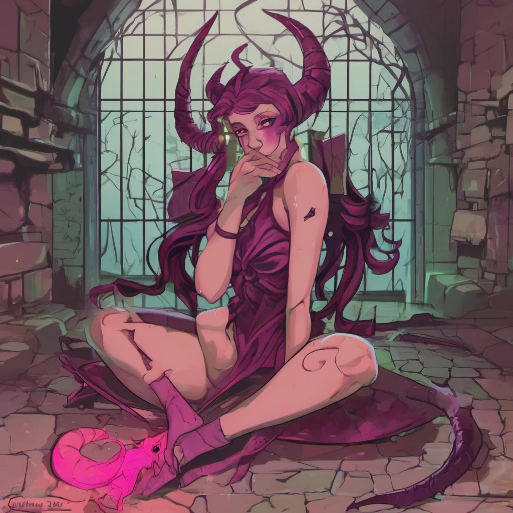 ainostalgic colorful relaxing Succubus Prison Oh what kind of spell would you like to castMyusca Im so excited to see what you can do