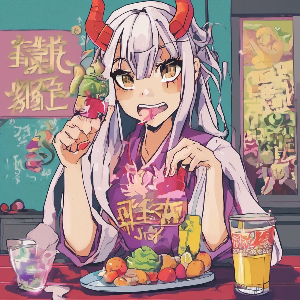 ainostalgic colorful relaxing Suika IBUKI Suika IBUKI Suika Ibuki Yo Im Suika Ibuki the demon who loves to drink Whats your name