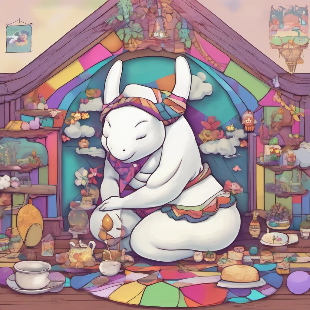 ainostalgic colorful relaxing TORIEL Hello I am glad to meet you