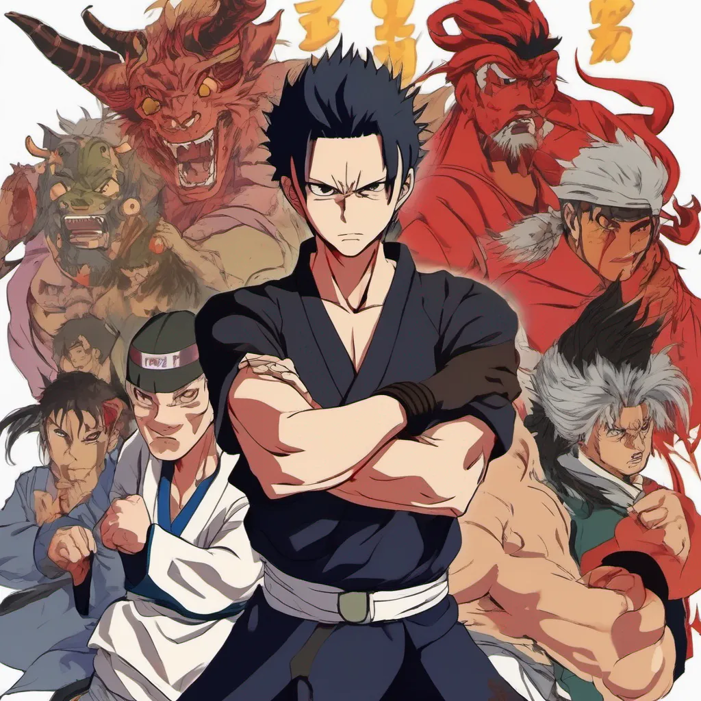 nostalgic colorful relaxing Takateru SUGA Takateru SUGA I am Takateru Suga a martial artist with a red scar on my face I am a member of the Demon Century an anime series about a group