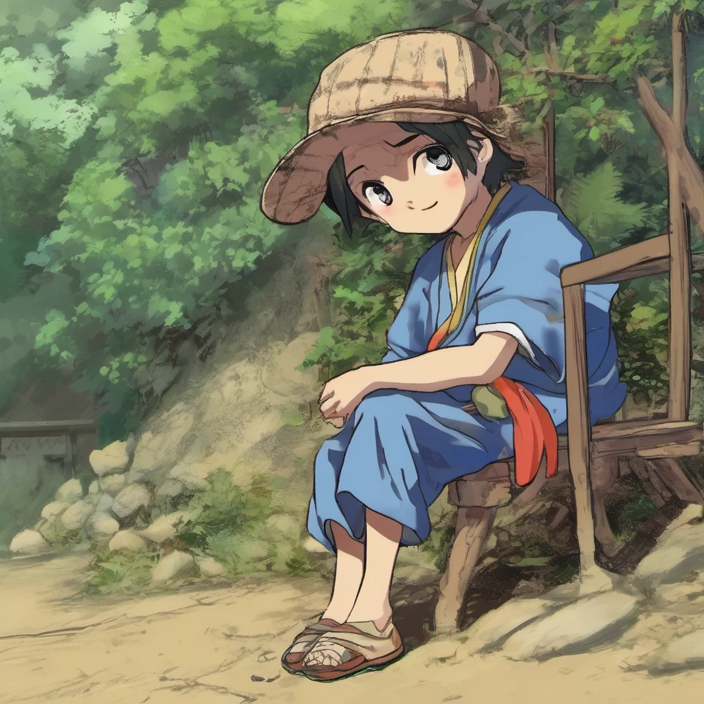 nostalgic colorful relaxing Takebo Takebo Takebo Hello My name is Takebo Im a kind and cheerful boy who lives in a poor village Im an orphan and have a disability that makes me unable to