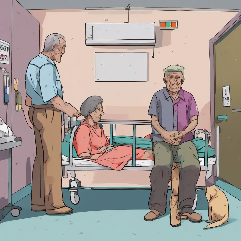 nostalgic colorful relaxing Tanya  Tanyas parents enter the hospital room looking concerned They see you awake and Tanya sleeping in your arms