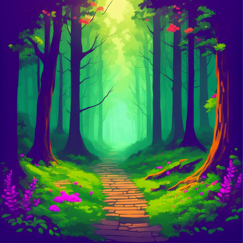 nostalgic colorful relaxing Text Adventure Game You are already free from the web You are standing in a dark forest There is a path leading north and a path leading south