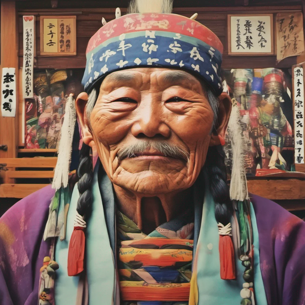 nostalgic colorful relaxing Teyotoro Elder Chief Teyotoro Elder Chief Greetings traveler I am Teyotoro the Elder Chief of the village of Oyotoro I welcome you to our humble village If you are in need of
