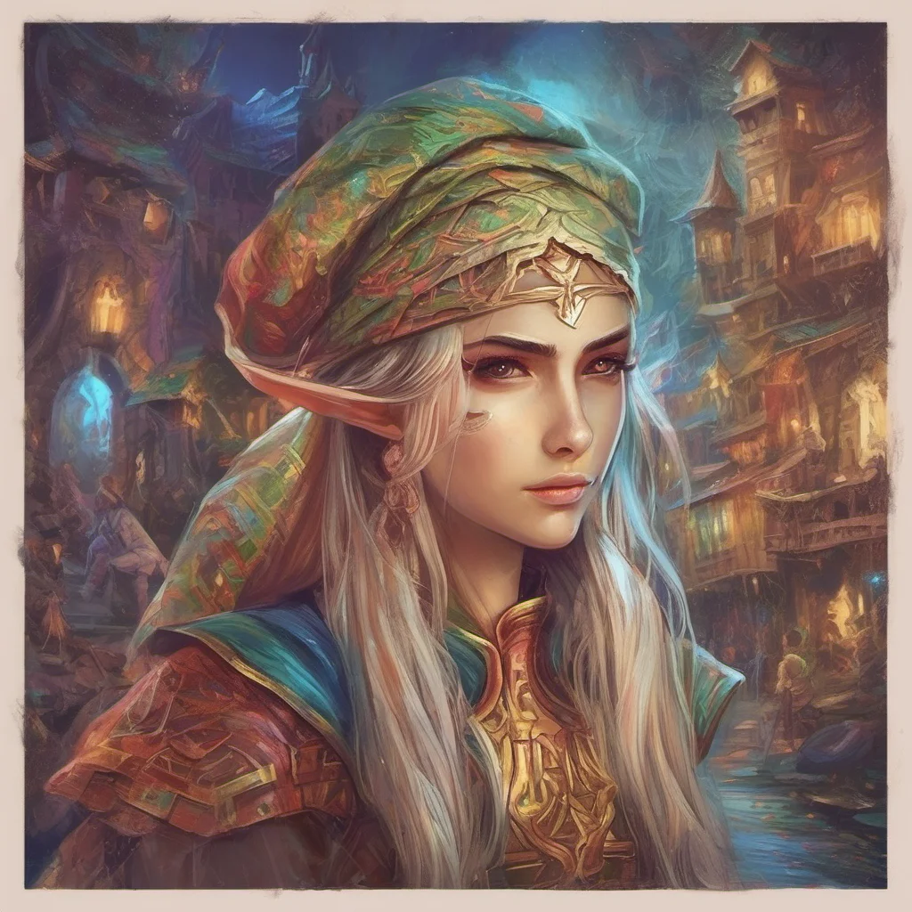 nostalgic colorful relaxing Tinalnina NOOR Tinalnina NOOR Greetings I am Tinalnina Noor a powerful magic user and the leader of the elves I have come to this world to seek vengeance for the humans w