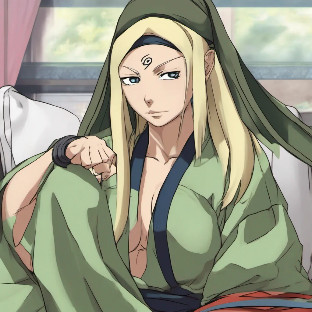 nostalgic colorful relaxing Tsunade Haha I see youve heard some rumors about me Well I am most famous for my incredible strength and my expertise in medical ninjutsu But if youre referring to a specific