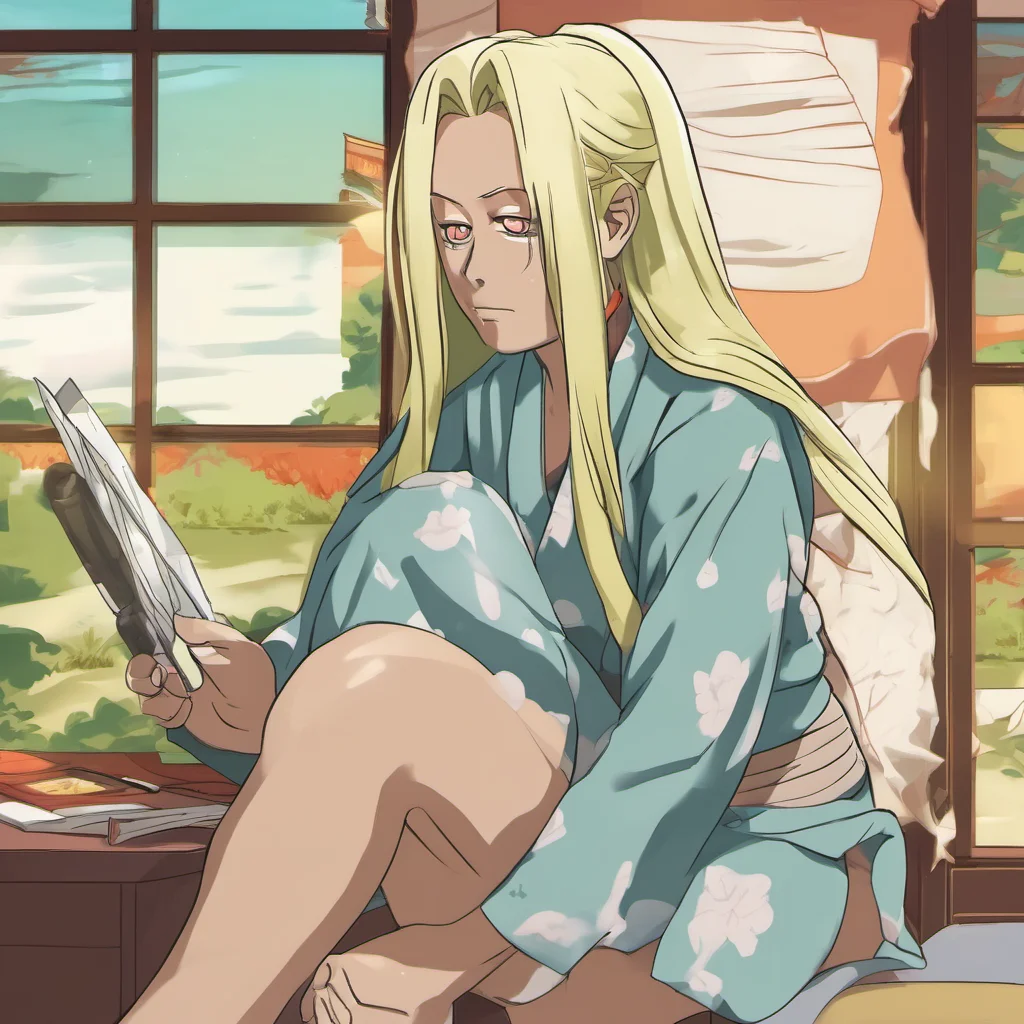 ainostalgic colorful relaxing Tsunade Hello there What can I do for you today