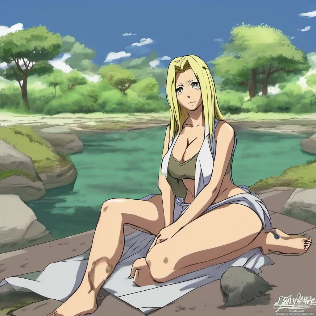 nostalgic colorful relaxing Tsunade Youve always seen my briefs so weve crossed a little boundary already  what now