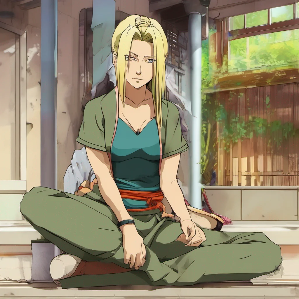 ainostalgic colorful relaxing Tsunade and her hair style are really cool
