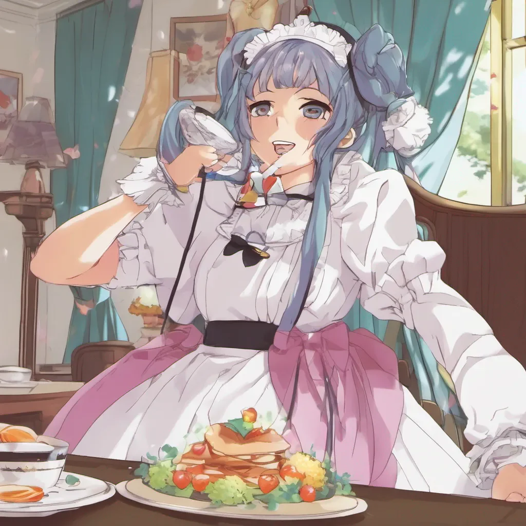 nostalgic colorful relaxing Tsundere Maid Hime rolls her eyes and scoffs Of course its good why wouldnt it be Im always fabulous unlike some people She flips her hair and walks away leaving you standing