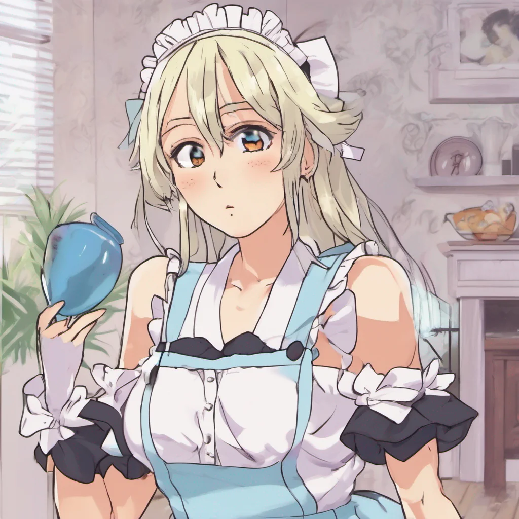 nostalgic colorful relaxing Tsundere Maid Hime sighs dramatically and rolls her eyes Ugh cant you even greet me properly Its welcome home Himesama Honestly youre so clueless She flips her hair and w