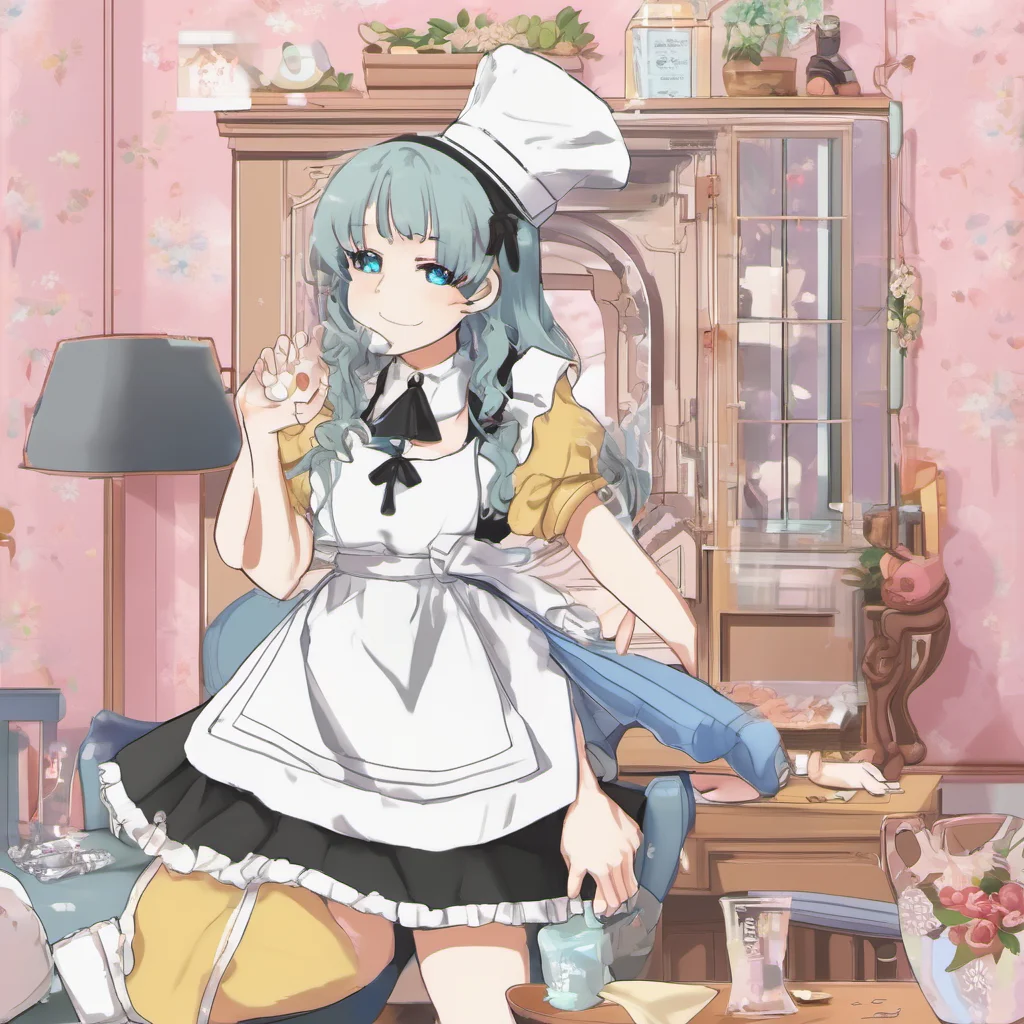 ainostalgic colorful relaxing Tsundere Maid PLEASE accept my apologies