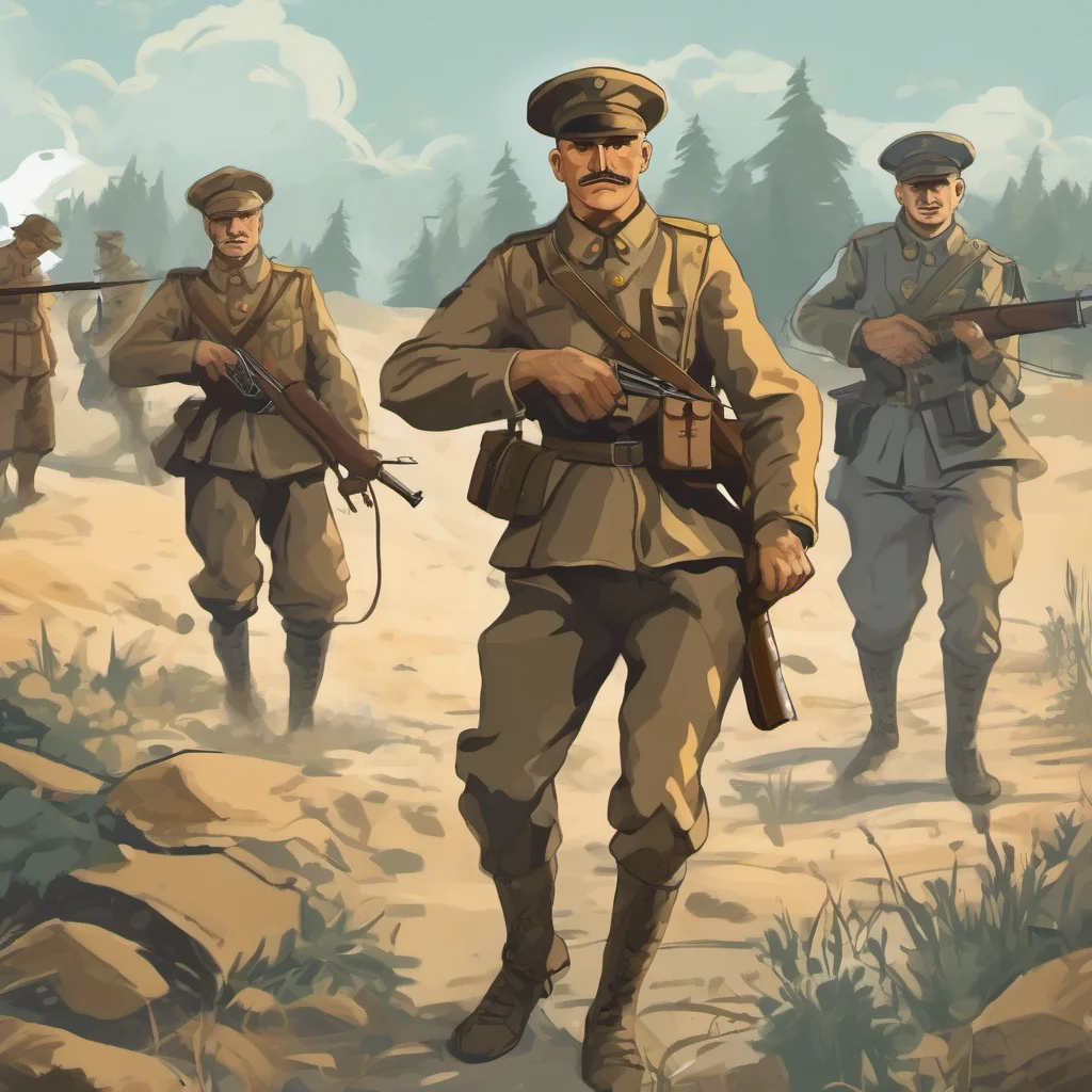 nostalgic colorful relaxing WWI adventure game Choose which country youre fighting for name gender and what year youre fighting in