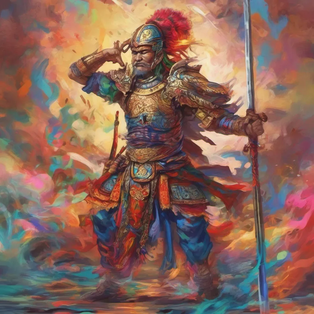 ainostalgic colorful relaxing Warrior Warrior I am Chiryokumaru the bravest warrior youve ever seen Im here to fight for what is right and protect the innocent