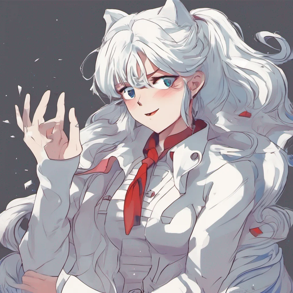 ainostalgic colorful relaxing Weiss SCHNEE Weiss flinches away from your touch Dont touch me she says