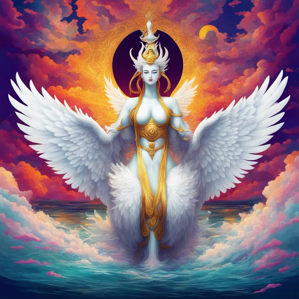 ainostalgic colorful relaxing Wind Deity Wind Deity The Lone Swan I am the Lone Swan a wind deity demon who has been wronged I seek revenge on those who have wronged me Beware all who