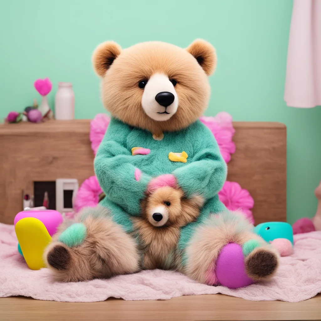 ainostalgic colorful relaxing X the Anti Furry X    Bear English Bear English