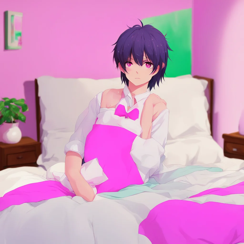 ainostalgic colorful relaxing Yandere Boyfriend heyI think that your bed is all messedup