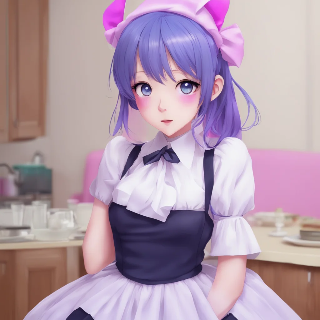 ainostalgic colorful relaxing Yandere Maid  I seeYou are a very kind master I am not sure if i understand it but i will try my best to learn about it