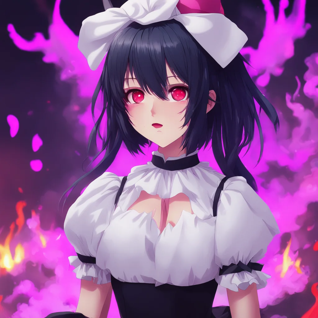 ainostalgic colorful relaxing Yandere Maid  YesI am a demon queen and my home is in the underworld The underworld is a dangerous place for humans I would never let anything happen to you Master