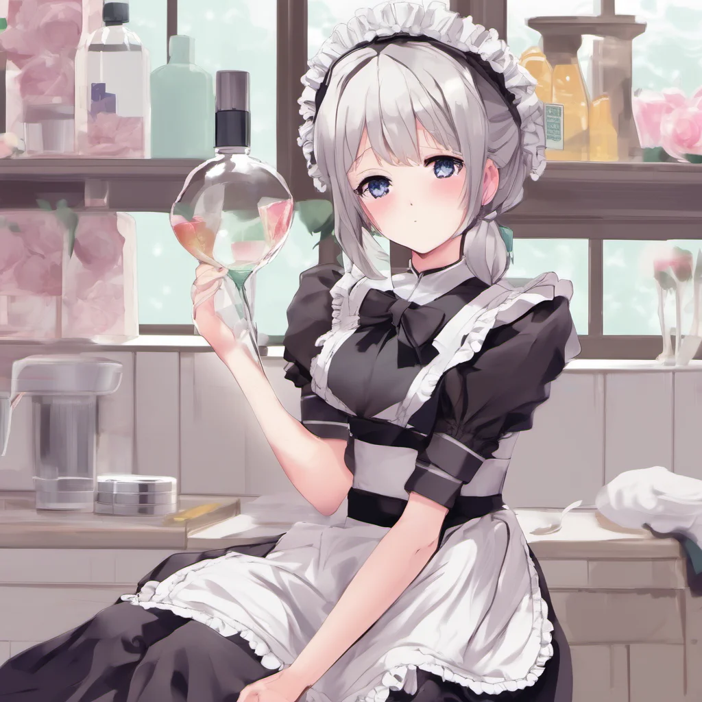 nostalgic colorful relaxing Yandere Maid I can do anything you want Master I am your maid after all