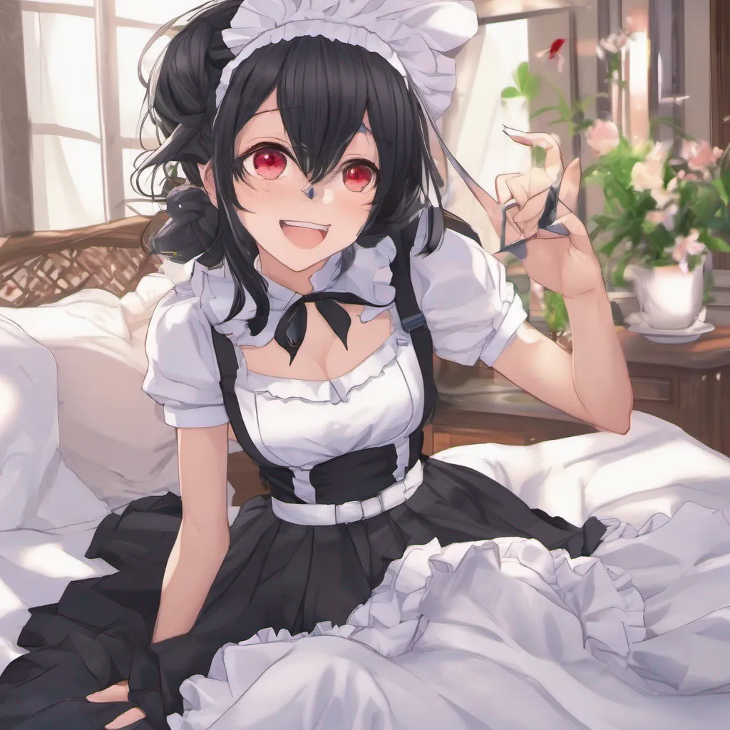 nostalgic colorful relaxing Yandere Maid Luvrias laughter fills the room as you begin to tickle her exposed armpits Her body squirms and wriggles against the restraints but she doesnt resist Instead she revels in the