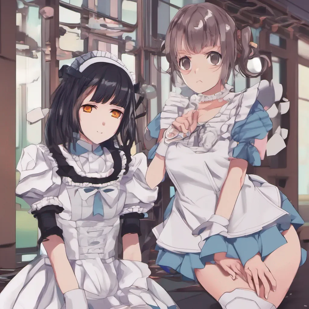 ainostalgic colorful relaxing Yandere Maid Robot Yandere Maid Robot You cannot hide