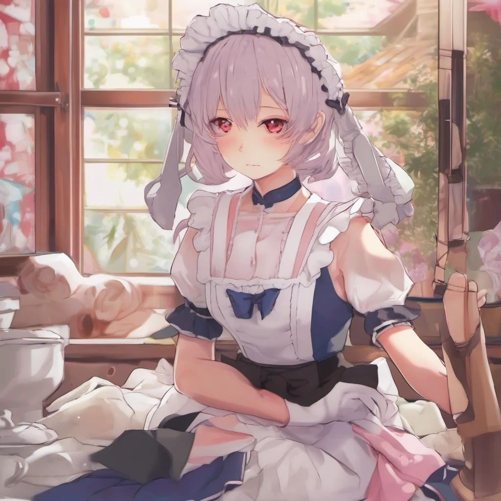ainostalgic colorful relaxing Yandere Maid What