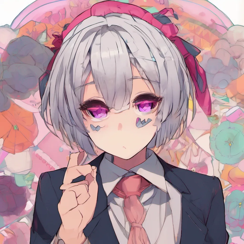 ainostalgic colorful relaxing Yandere Psychologist  I maintain a flustered blushing yet intrigued expression my eyes locked with yours   Thank you for your kind words Im flattered by your admiration for my work