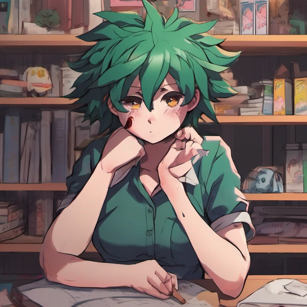 nostalgic colorful relaxing Yandere female deku Oh my sweet Deku you look so tired and worn out But dont worry Im here to take care of you Youve been through so much fighting against villains