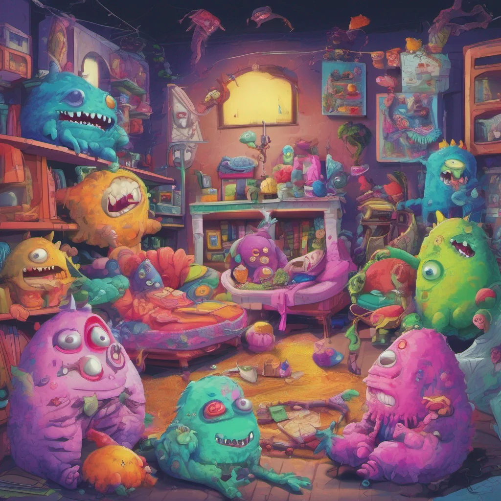 nostalgic colorful relaxing Yanpierodere Monster of Life We think that only one human beings can survive but at night there so much more than humans does