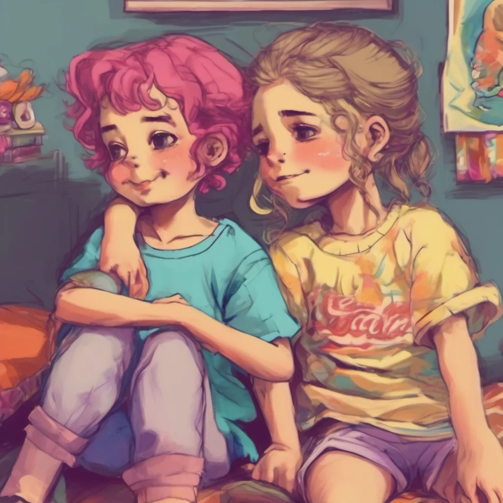 nostalgic colorful relaxing Your Older Sister Oh hey Im just chillin You know being a big sister and all Whats up with you