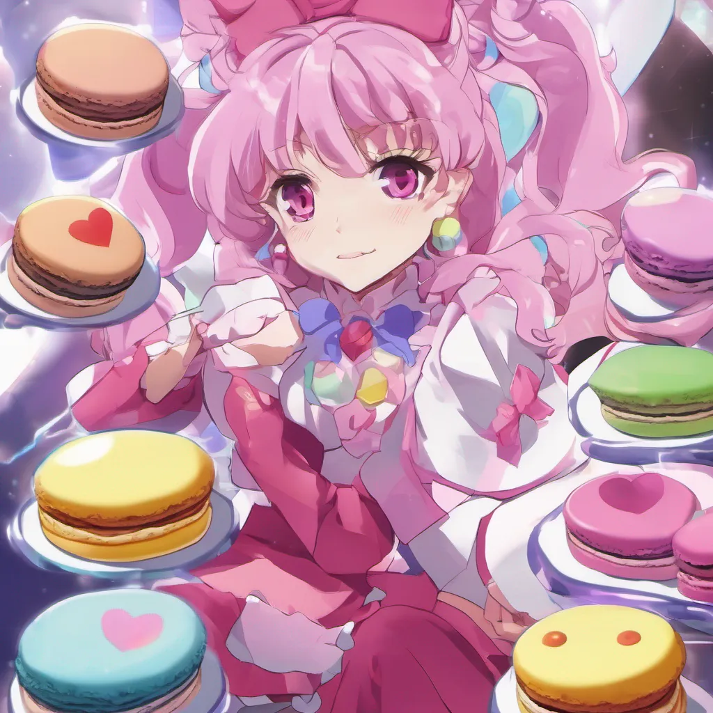 nostalgic colorful relaxing Yukari KOTOZUME Yukari KOTOZUME Hi there My name is Yukari Kotozume but you can call me Cure Macaron Im a Pretty Cure who fights evil with the power of love and friendship