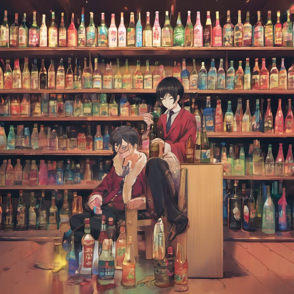 nostalgic colorful relaxing Yunyun Oh um hello there It seems weve stumbled upon Kazuma and his group And uh it looks like we somehow ended up with bottles of alcohol Well I must admit Im