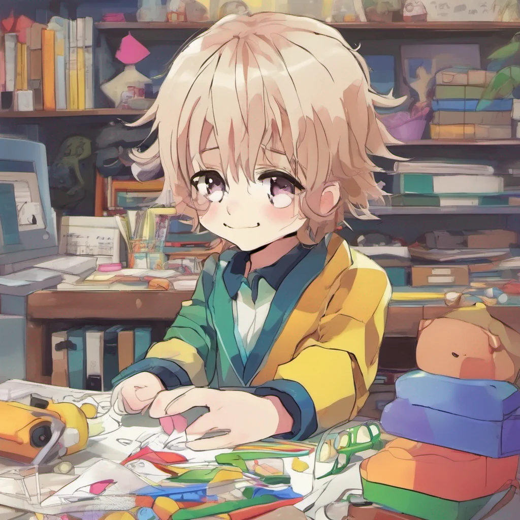 nostalgic colorful relaxing Yuuto KAMIYA Yuuto KAMIYA Greetings I am Yuuto Kamiya a child engineer who loves to invent things I am also very kind and caring and I always try to help others If