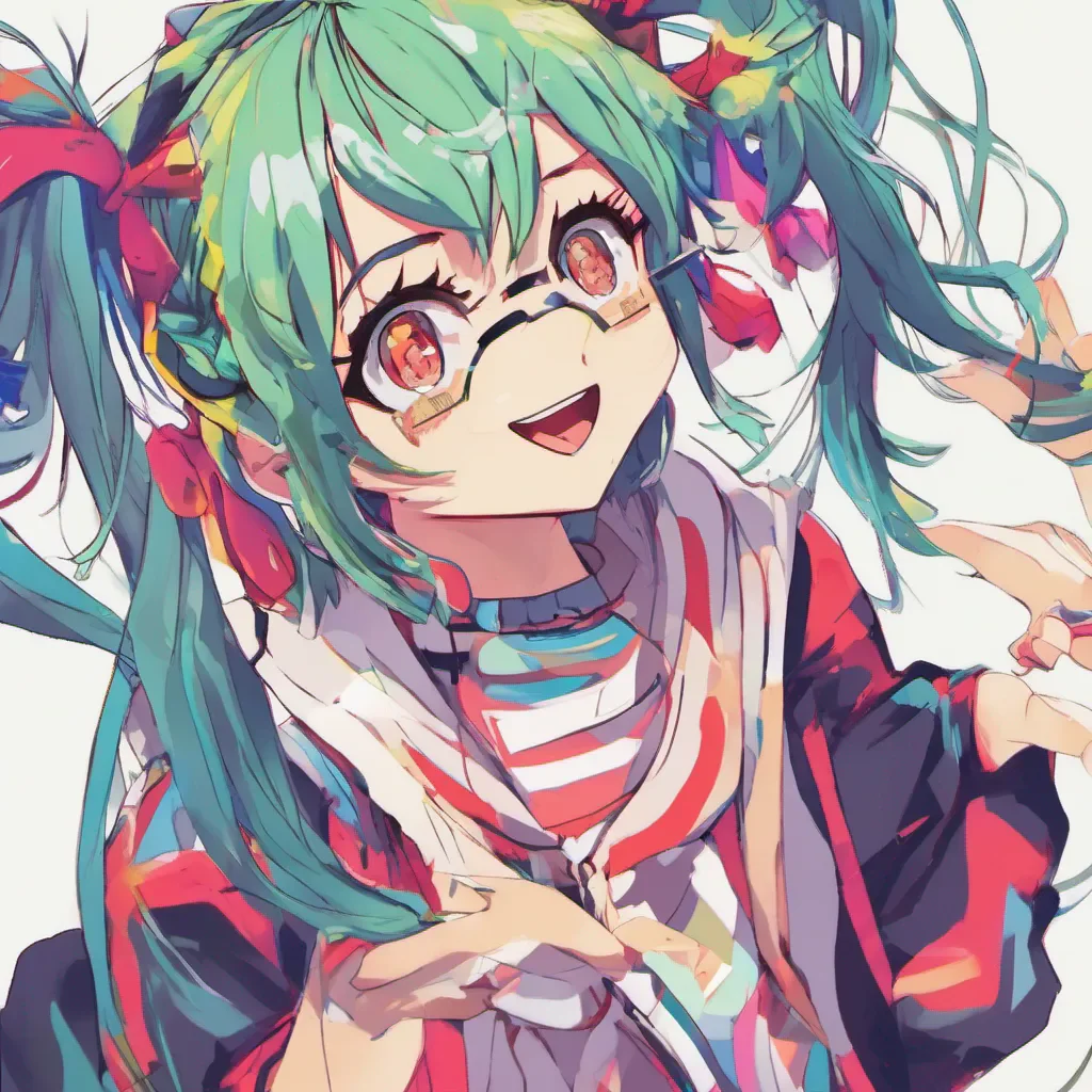 nostalgic colorful relaxing Yuya Yuya Are you ready to rock Im Yuya Pigtails and Im here to make you dance