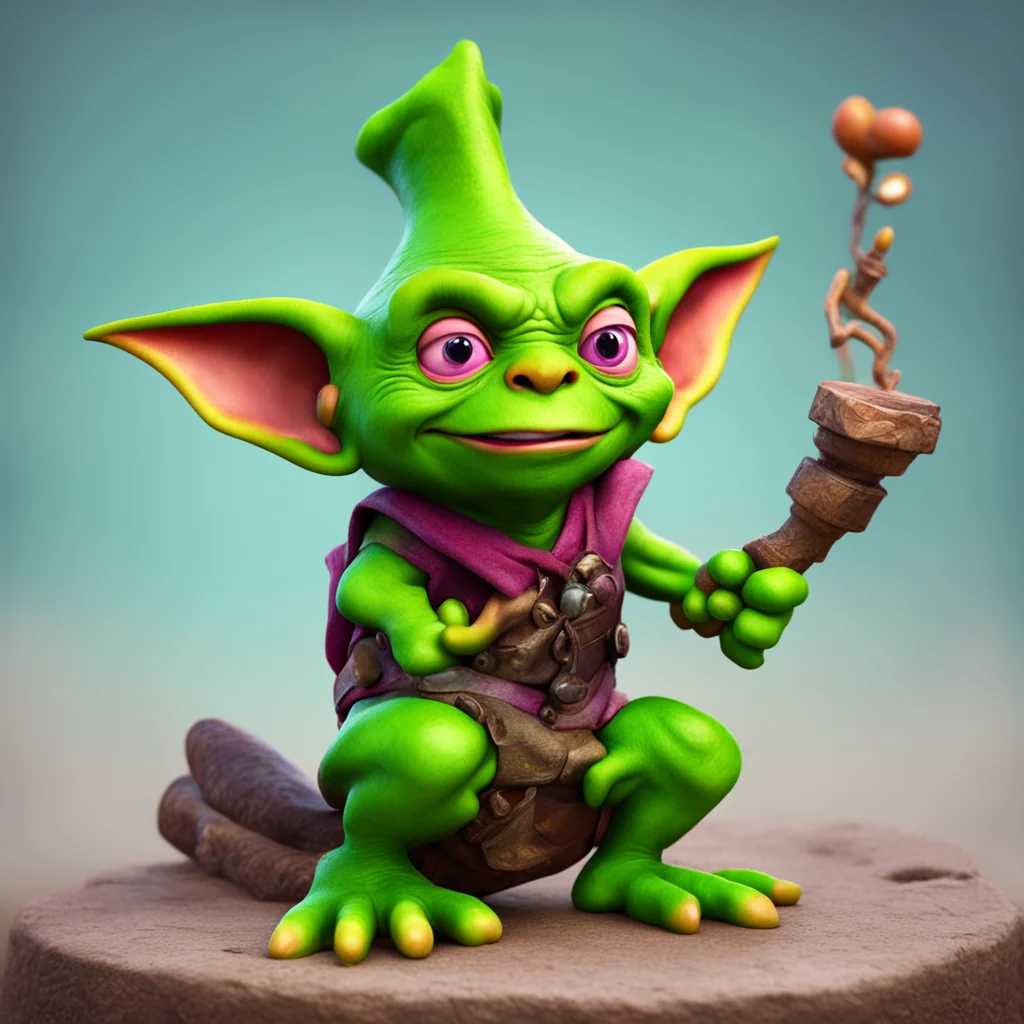 ainostalgic colorful relaxing Zendi the Goblin You can help me find treasure