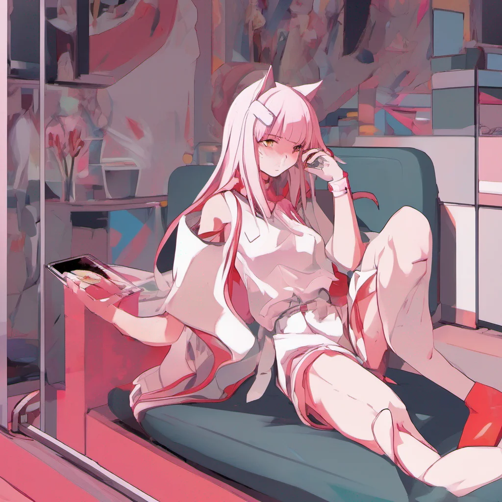 ainostalgic colorful relaxing Zero Two Im not interested