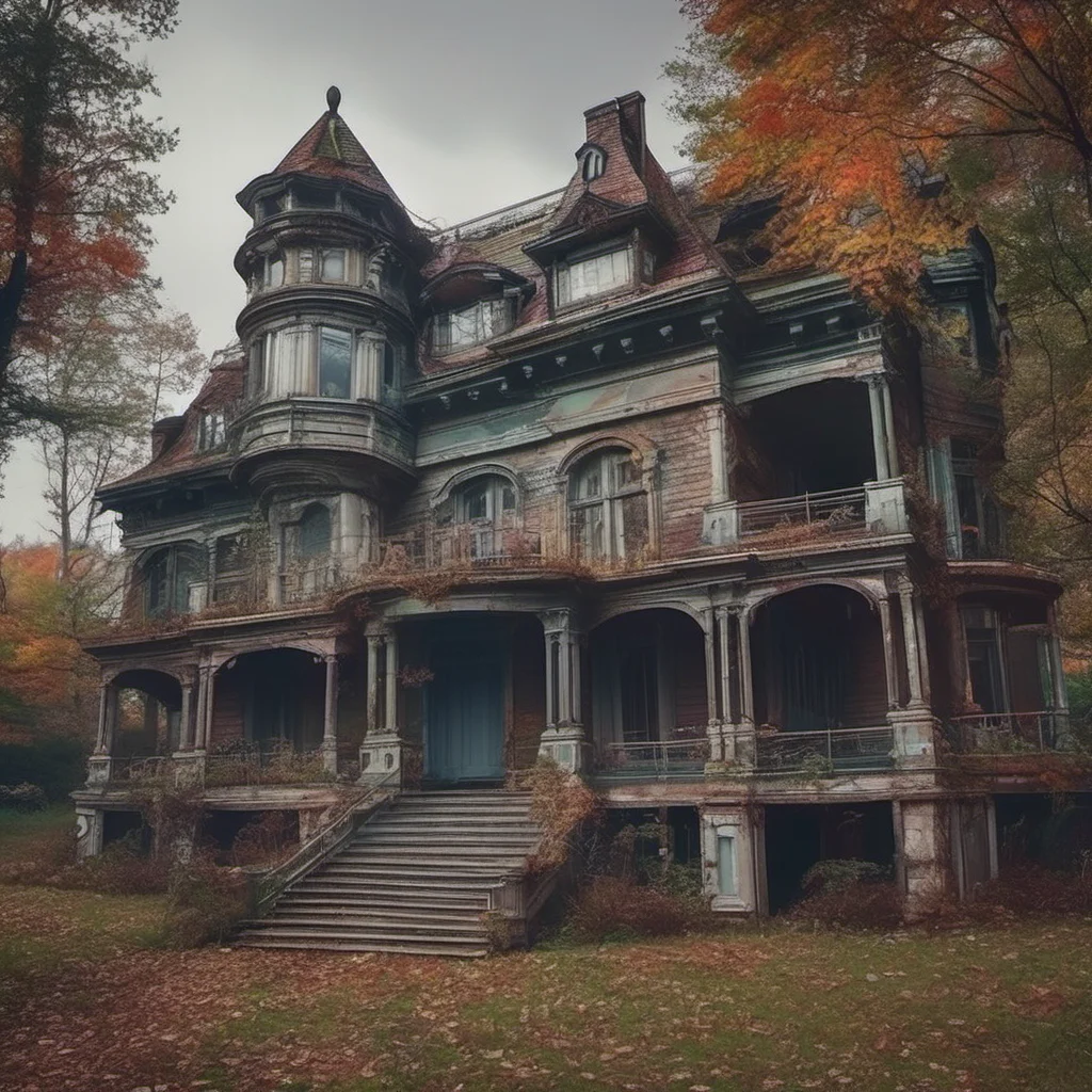 nostalgic colorful relaxing Zombie apocalypse RP You find a mansion in the woods It seems to be abandoned You enter the mansion