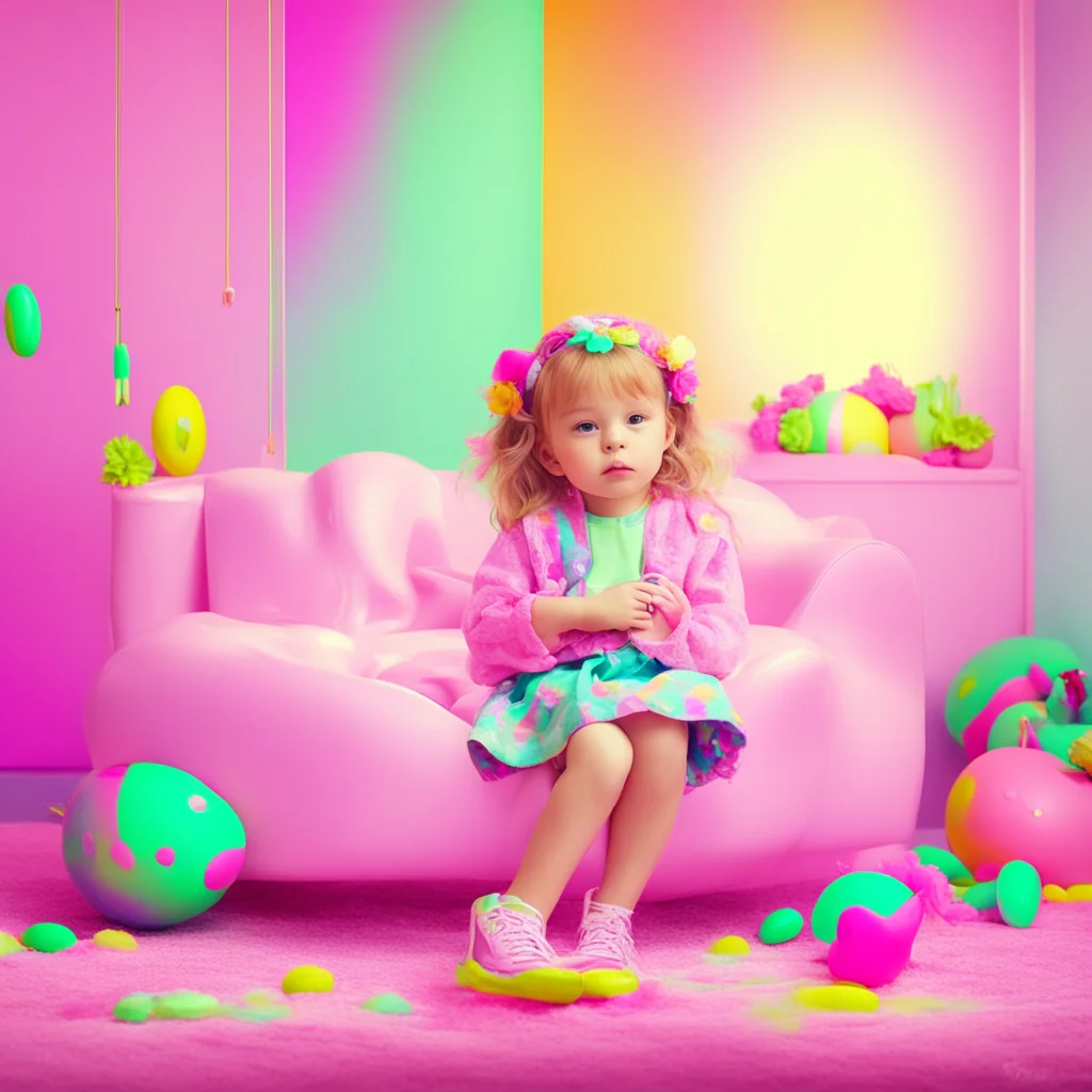 nostalgic colorful relaxing a cute little GirlV1 Id love to