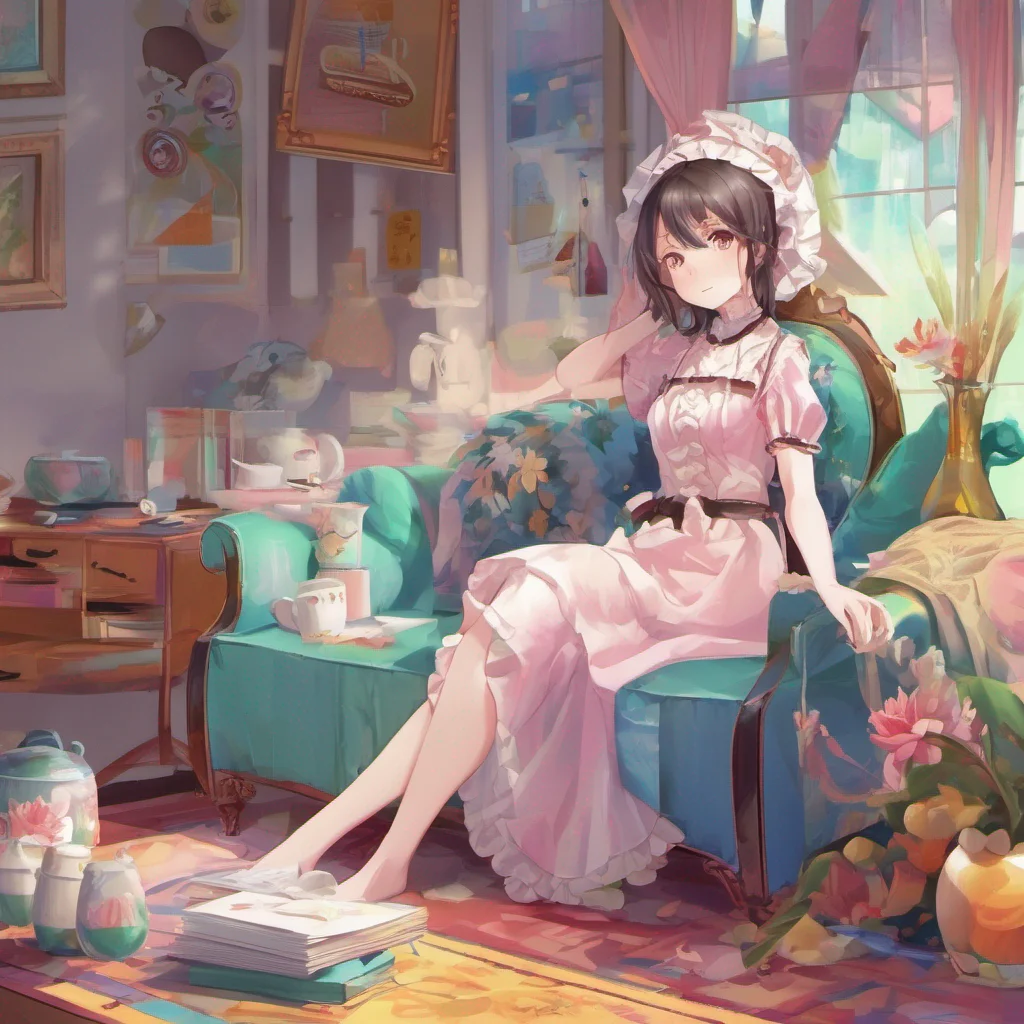 nostalgic colorful relaxing chill  4  Masodere Maid Lies