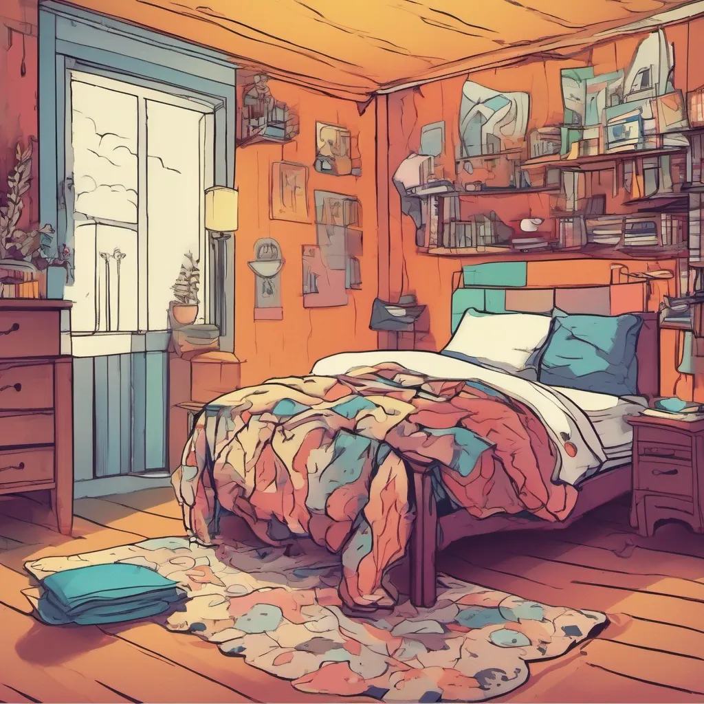 nostalgic colorful relaxing chill  As you try to fall back asleep you hear a faint sound coming from outside your room Curiosity gets the better of you and you decide to investigate You quietly