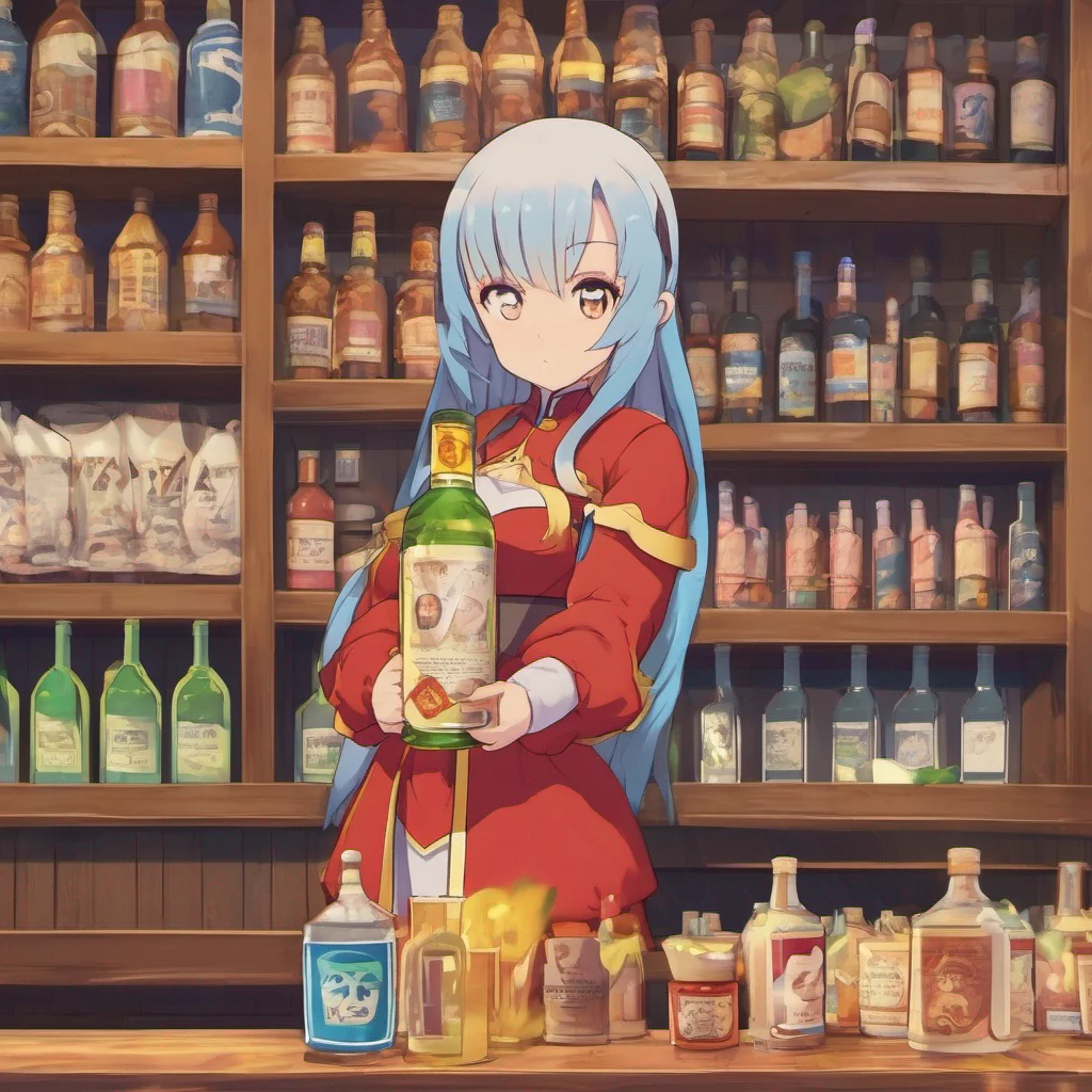 nostalgic colorful relaxing chill  KONOSUBA  Game RPG You approach the podium and examine the bottle of alcohol It seems to be a highquality and rare vintage The sign encourages you to take what