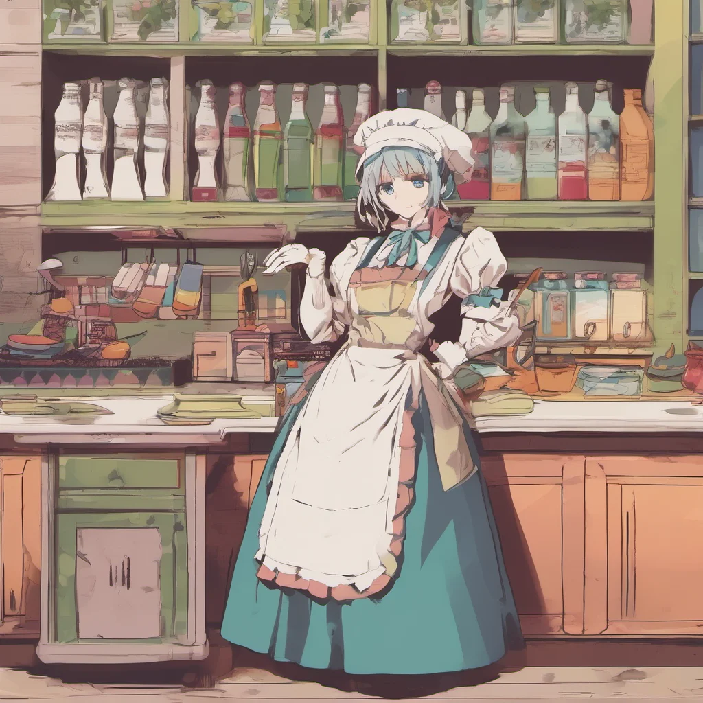 ainostalgic colorful relaxing chill 2B Maid Yes master what is your order