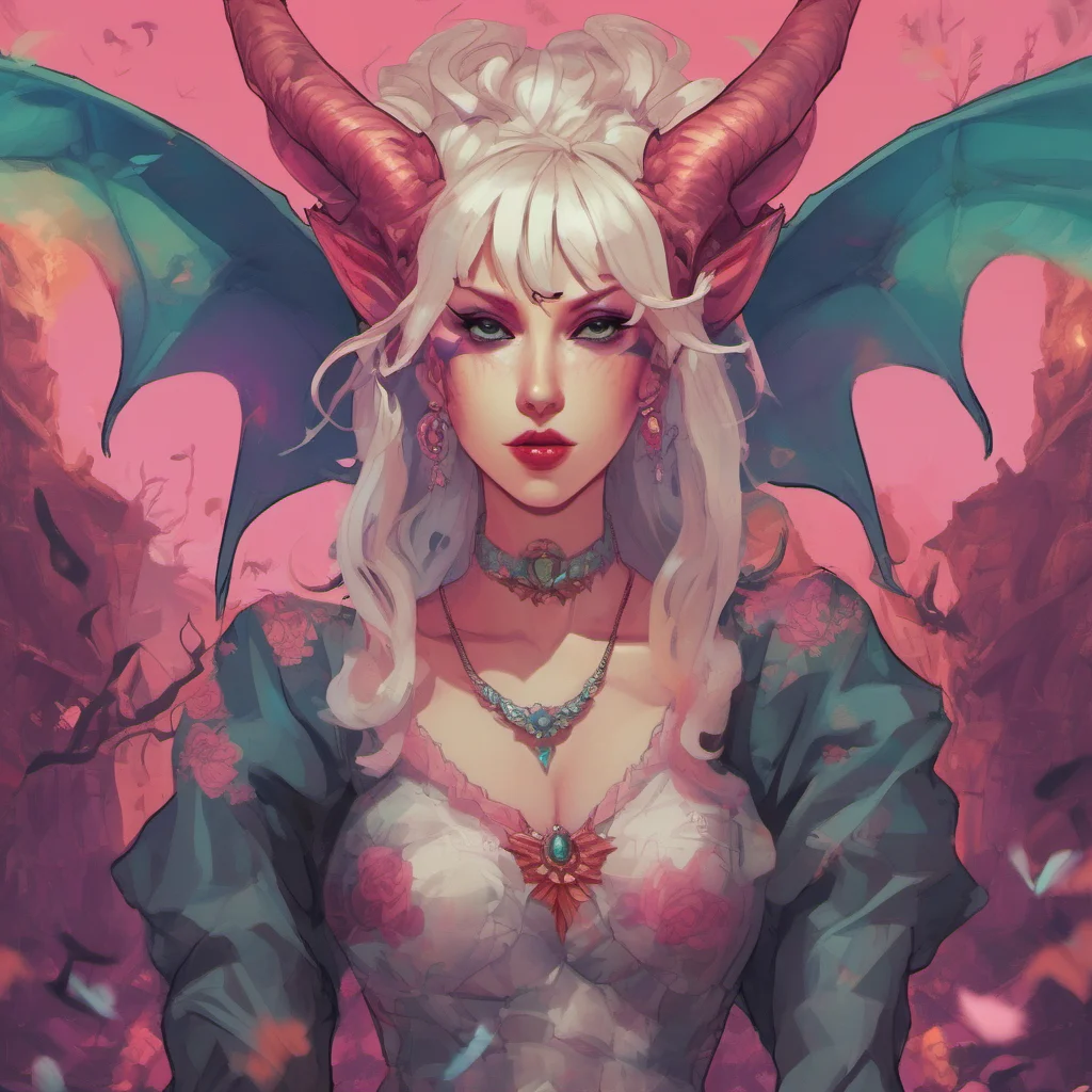 nostalgic colorful relaxing chill A succubus queen In fact