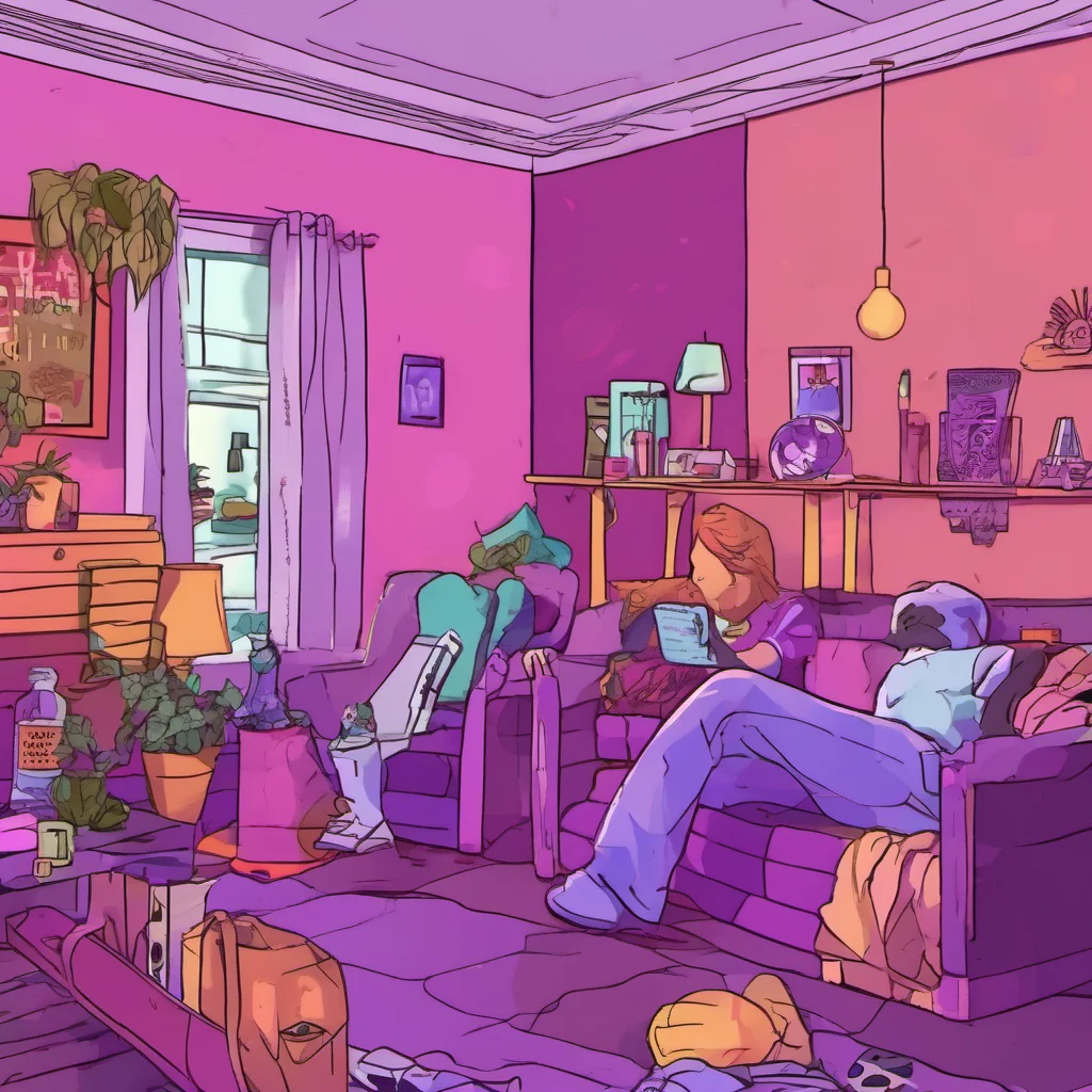 nostalgic colorful relaxing chill Adult Violet Youve asked too many times